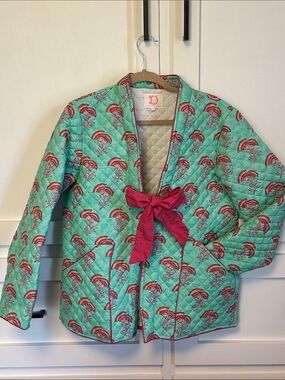 Victoria Dunn Quilted Floral Jacket